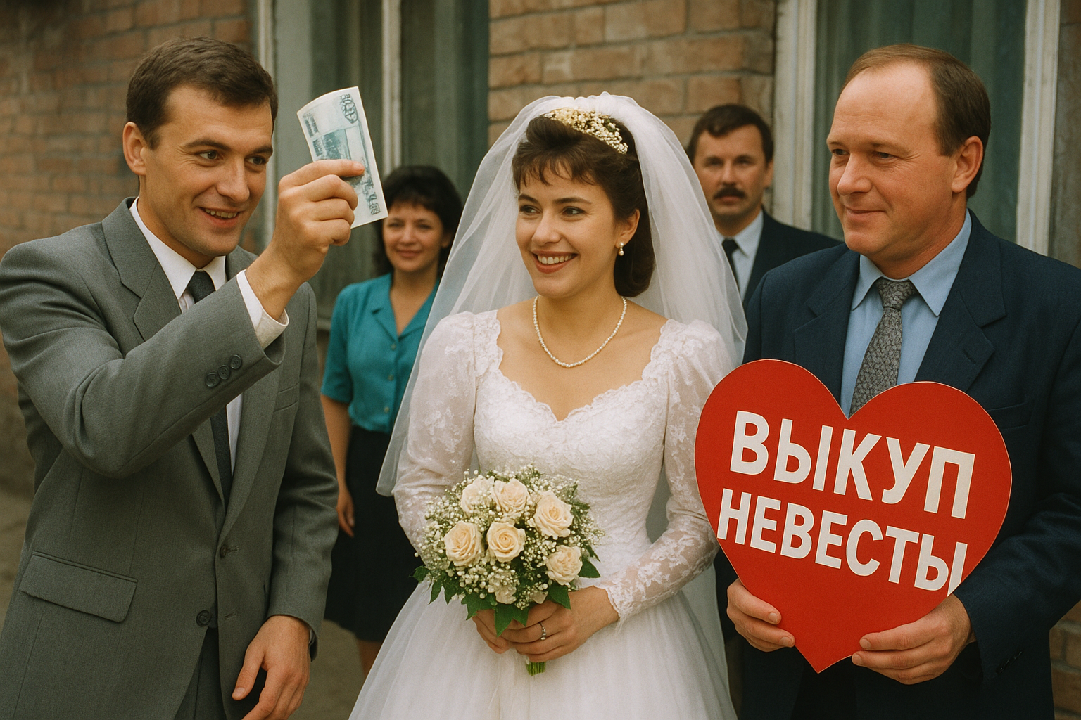 Гости собираются