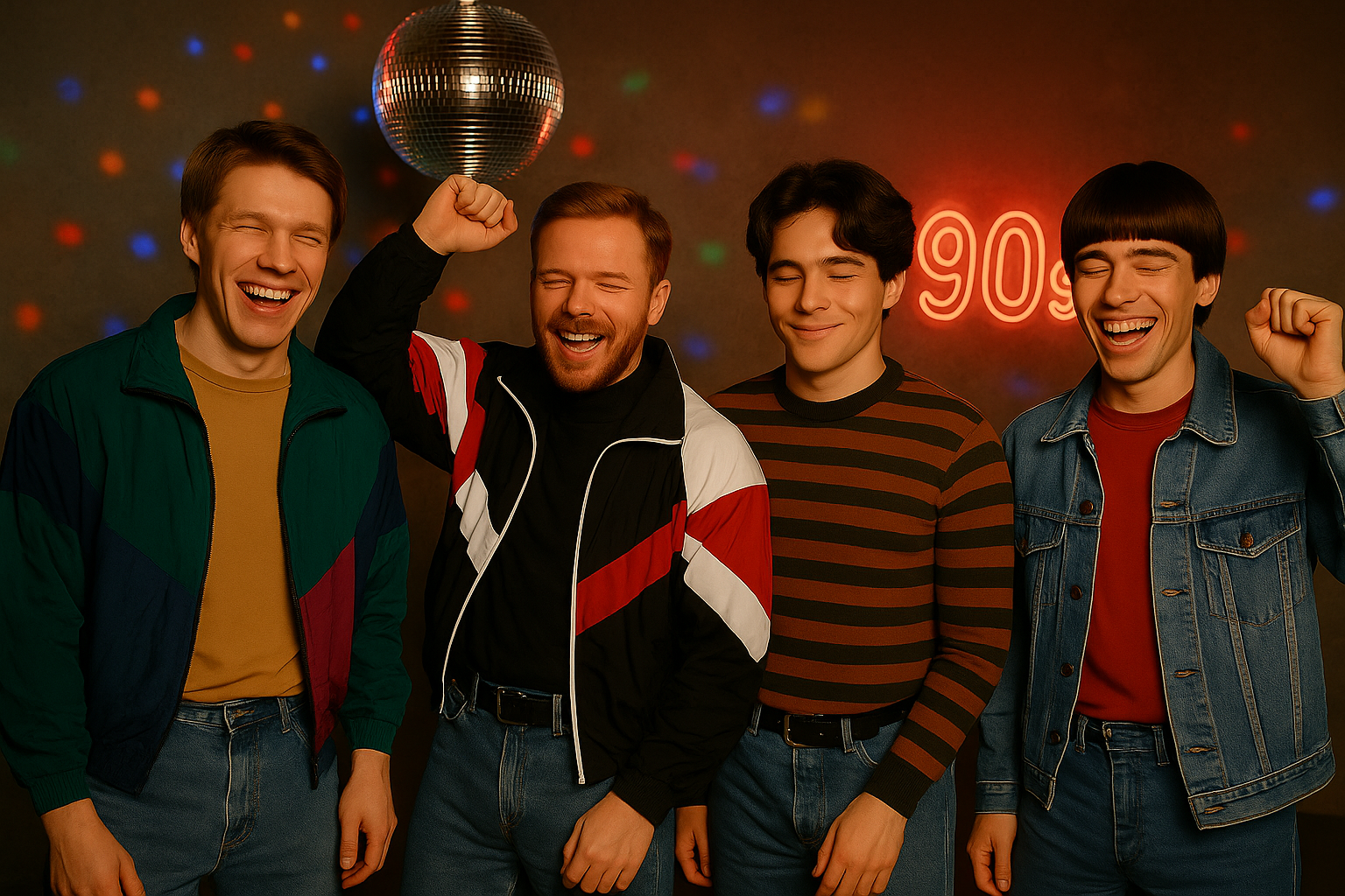 Стиль 90-х для мужчин